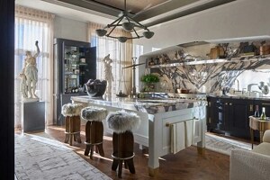 The kitchen in the Kips Bay Dallas Show House