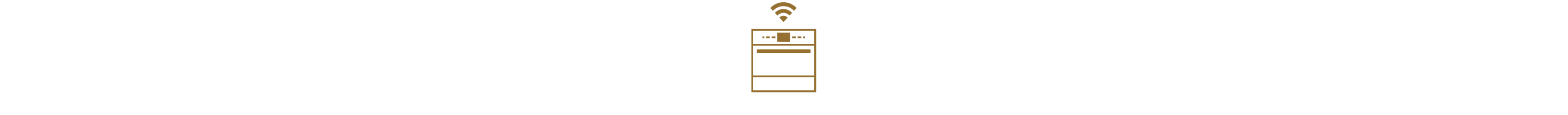 An icon of a smart wall oven. 