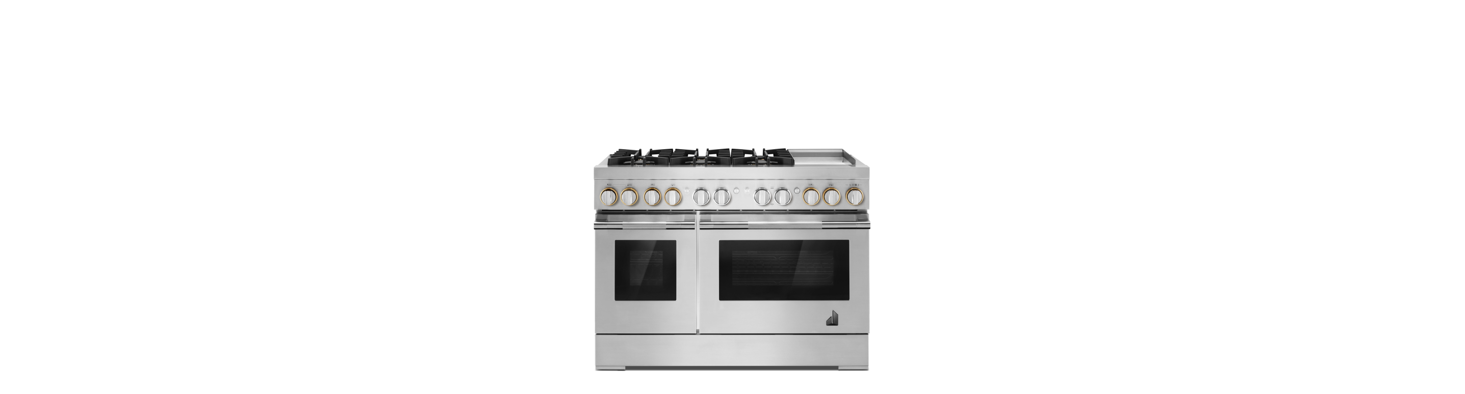 A 48" RISE™ Gas Range. 