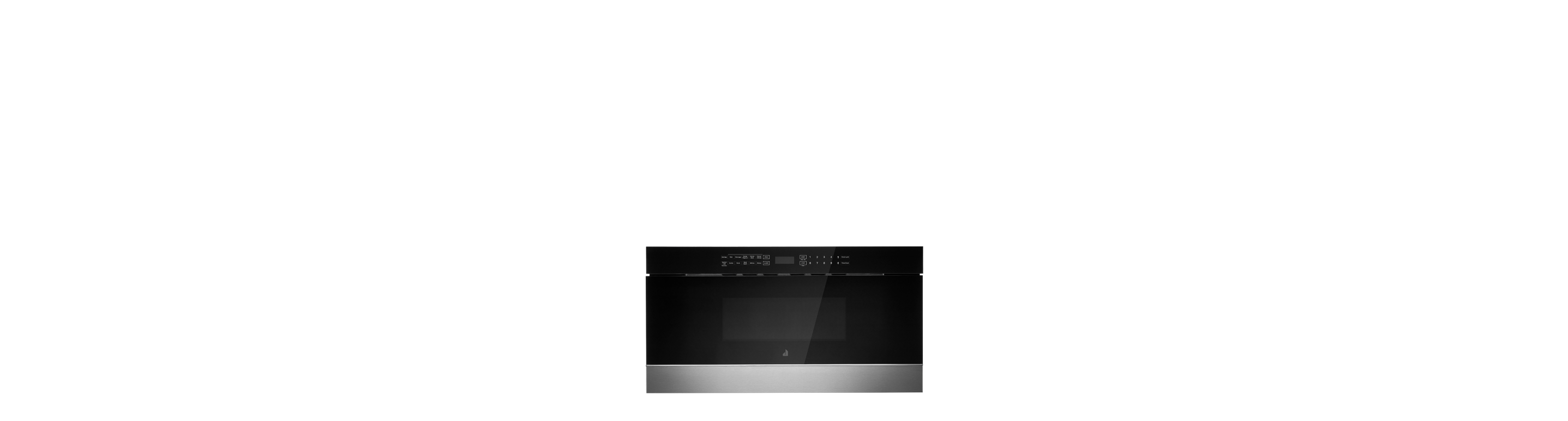 A 30" NOIR™ Microwave Drawer.