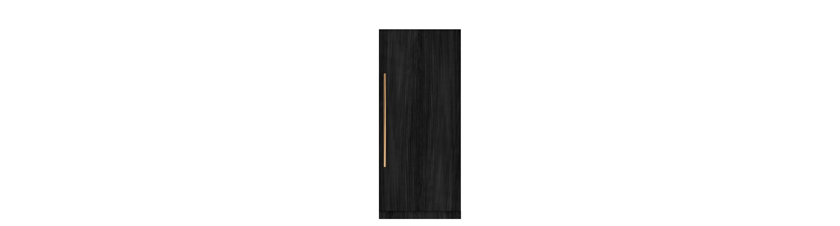 A single panel-ready column refrigerator.