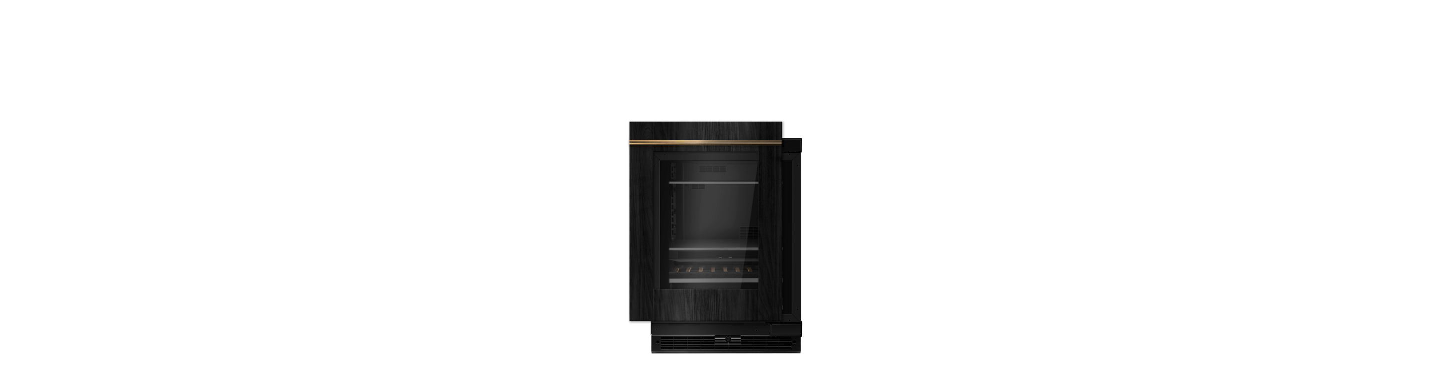 A 24" Panel-Ready Beverage Center.