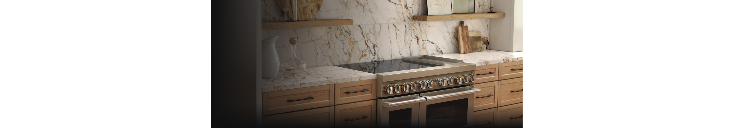 A JennAir® Pro Induction Range.