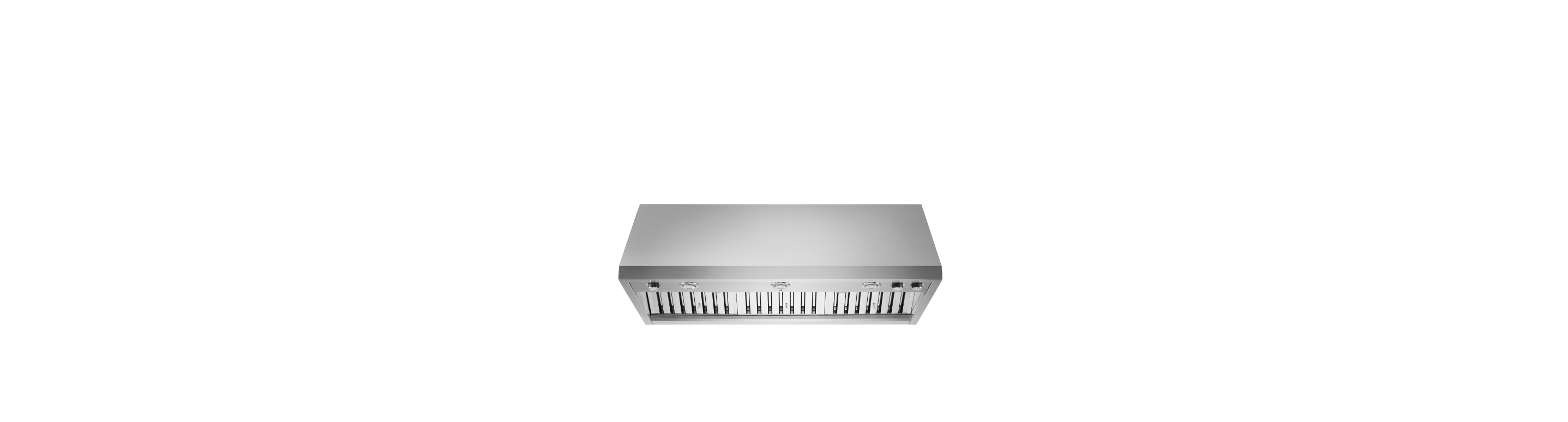 A JennAir® Pro Wall-Mount Hood.