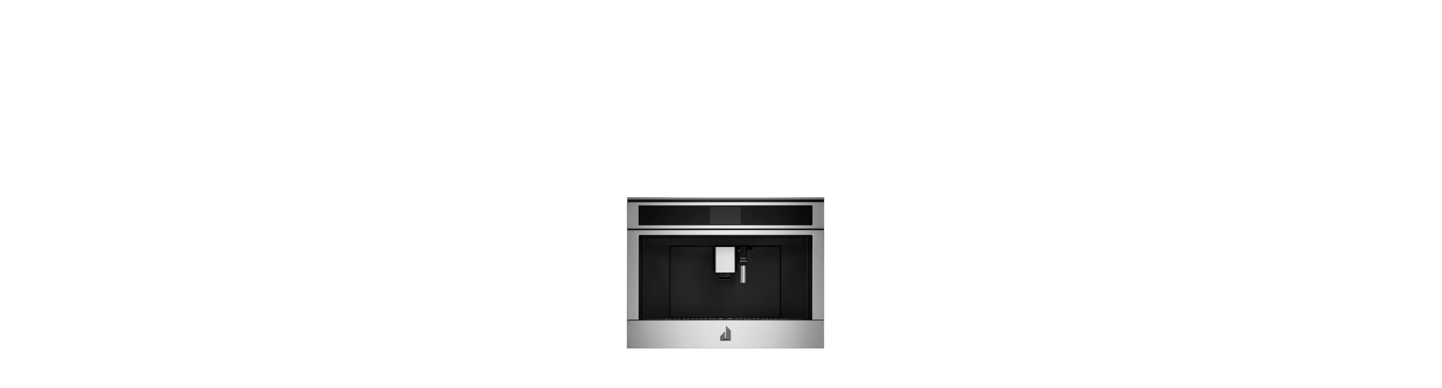 A JennAir® RISE™ Built-In Coffee Machine.