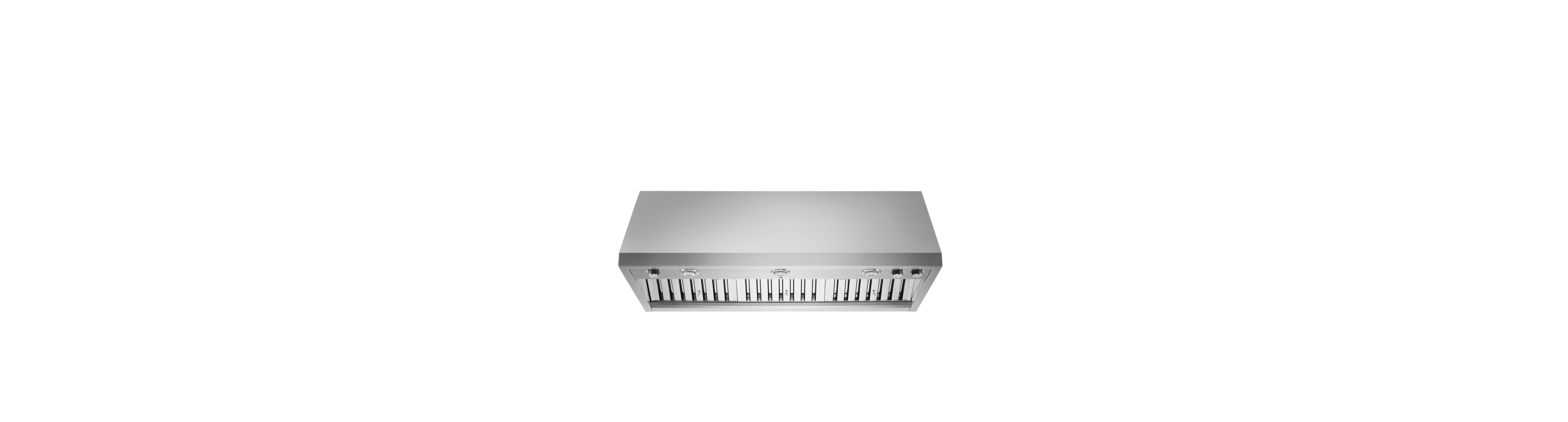 A JennAir® Pro Wall-Mount Hood.