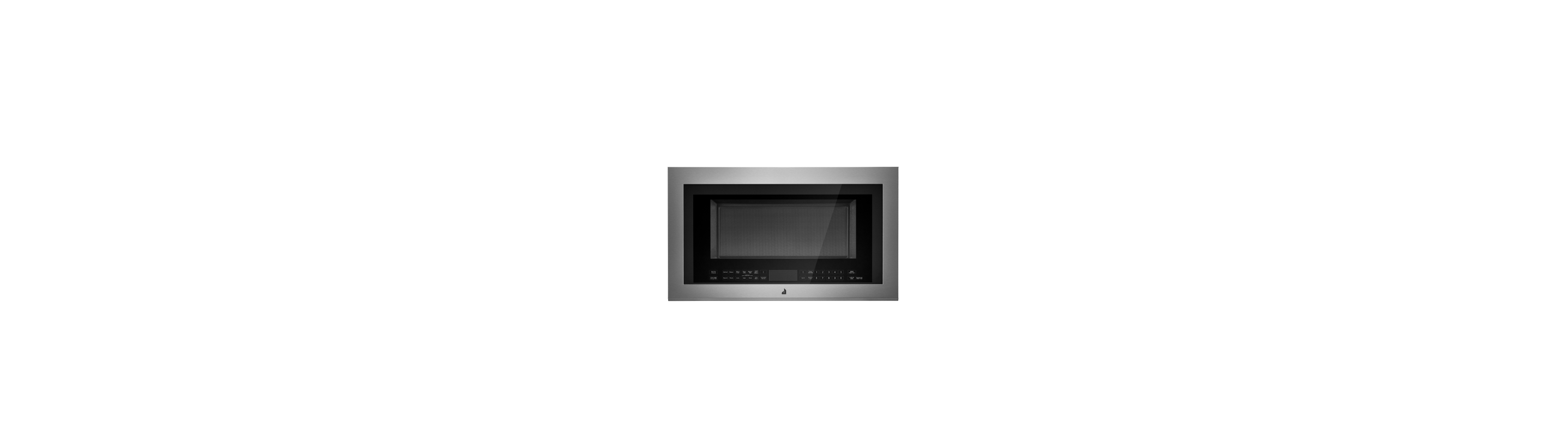 A JennAir® Over-The-Range Convection Microwave.