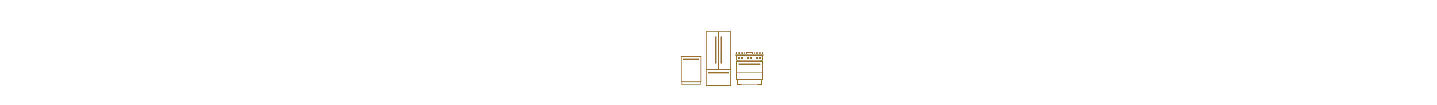 A series of icons of different appliances.