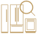 An icon of a freestanding refrigerator overlaid with a magnifying glass.
