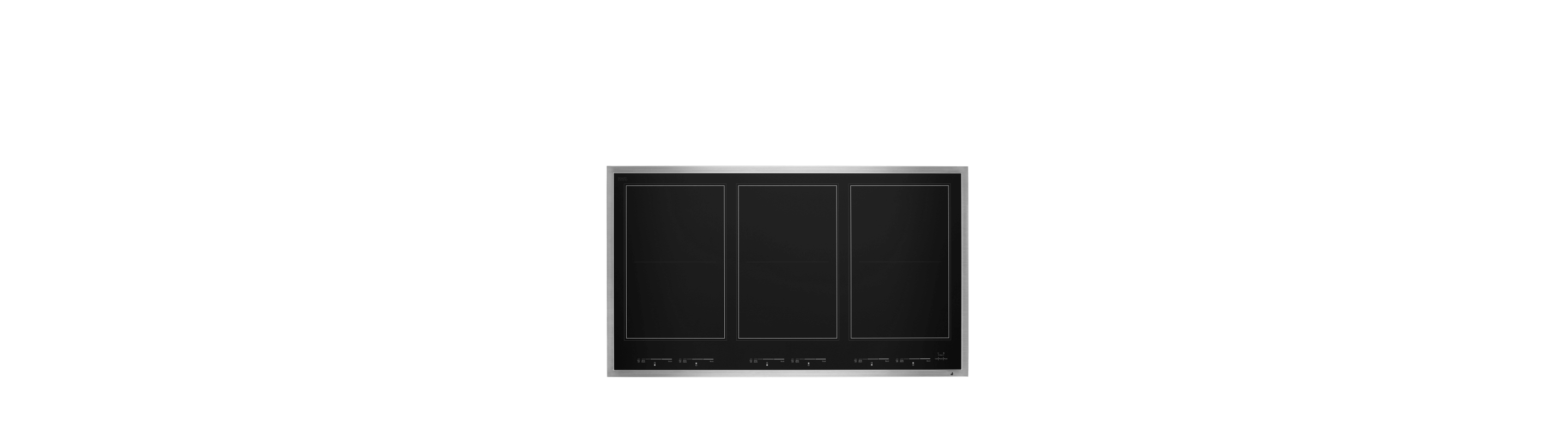 A JennAir® 36" Lustre Induction Flex Cooktop.