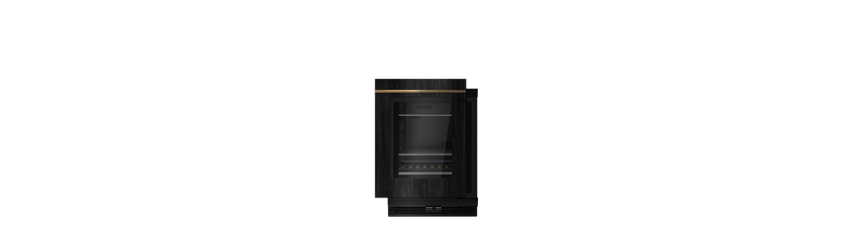 A 24" Panel-Ready Beverage Center.