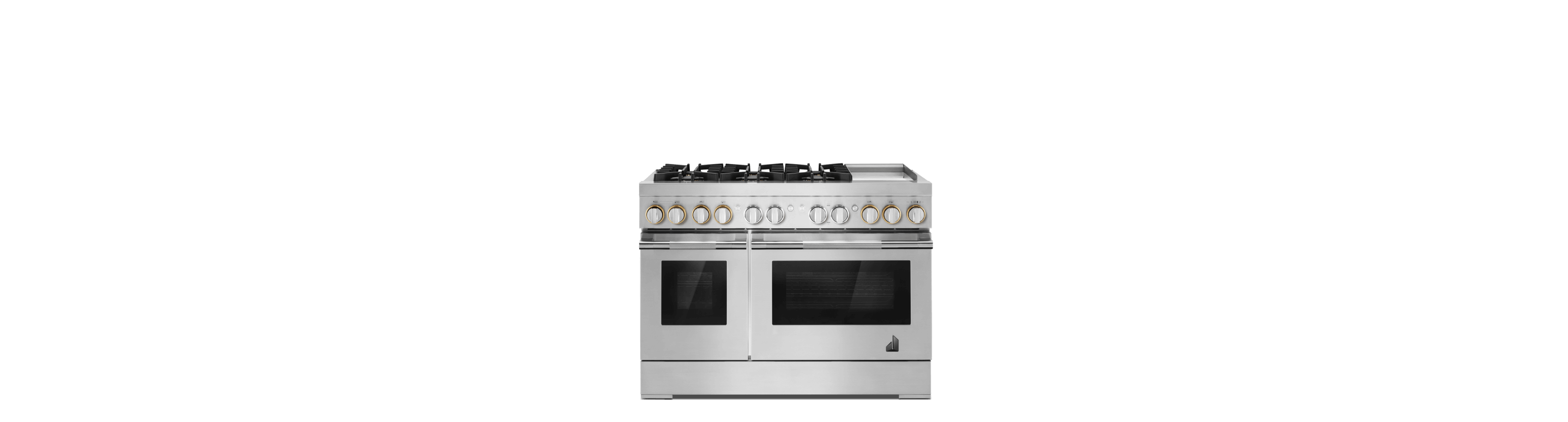 A 48" RISE™ Gas Range. 