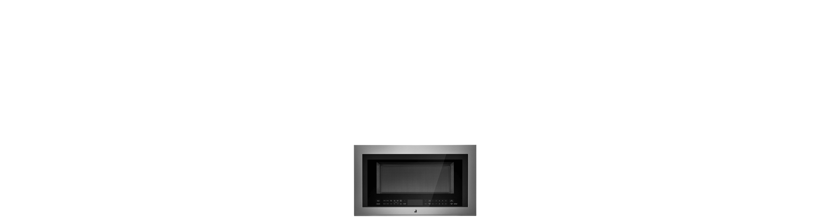 A JennAir® Over-The-Range Convection Microwave.
