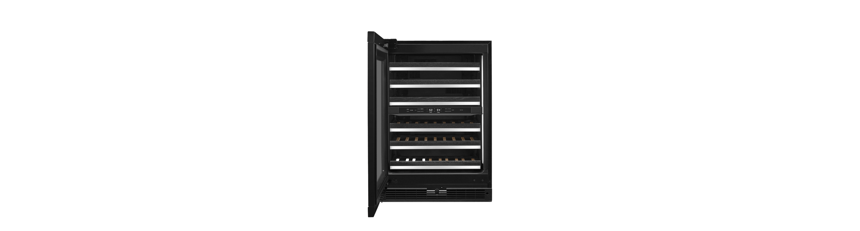 A 24" Wine Cellar, Left Swing.