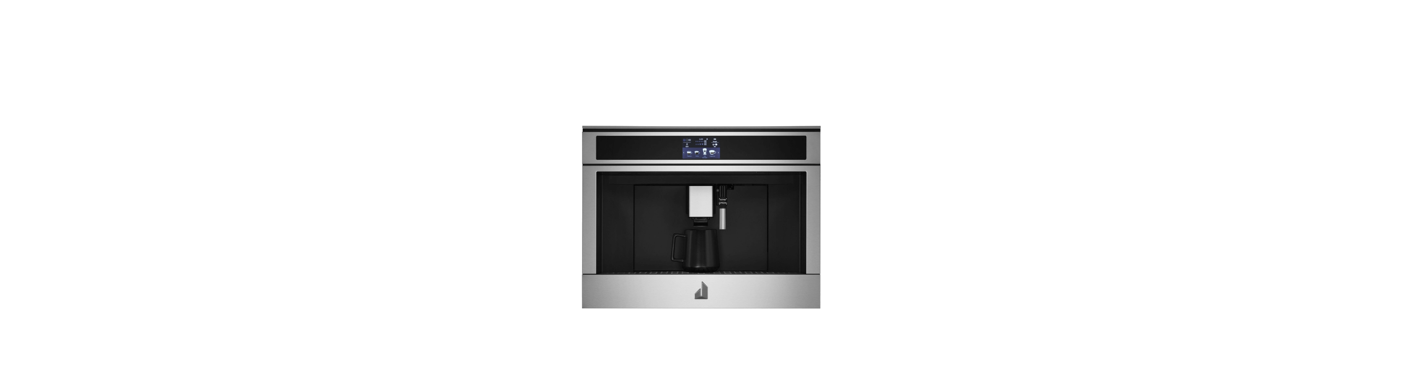 A JennAir® RISE™ Built-In Coffee Machine.