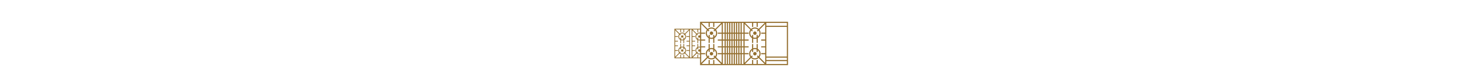 An icon of gas rangetops. 