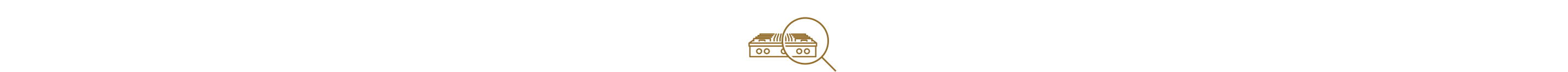 A magnifying glass over a JennAir® Rangetop.