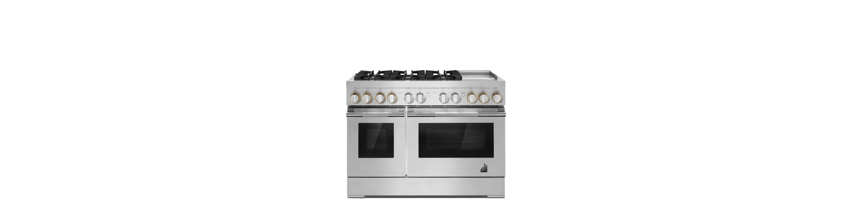 A 48" RISE™ Gas Range. 