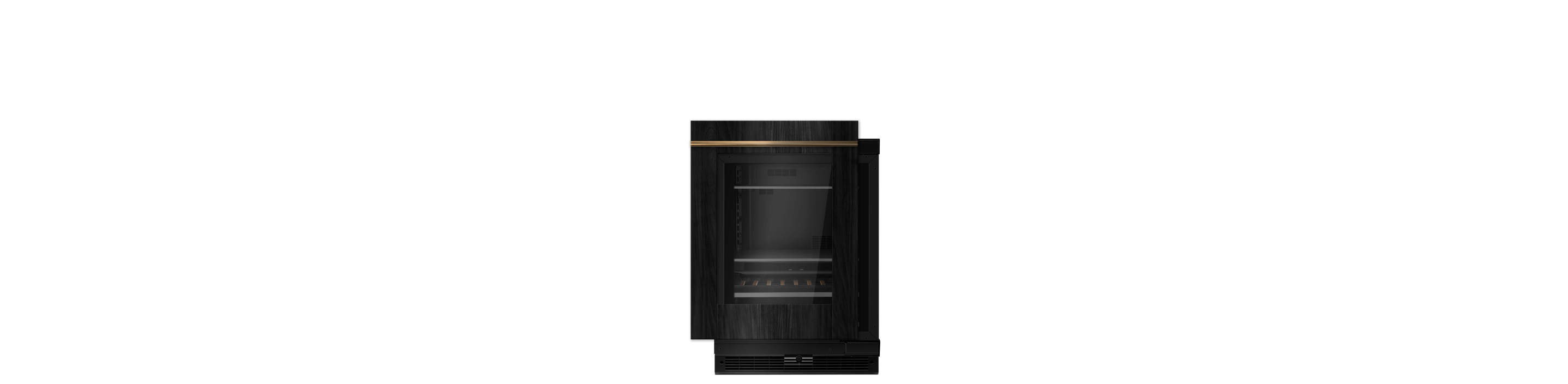 A 24" Panel-Ready Beverage Center.