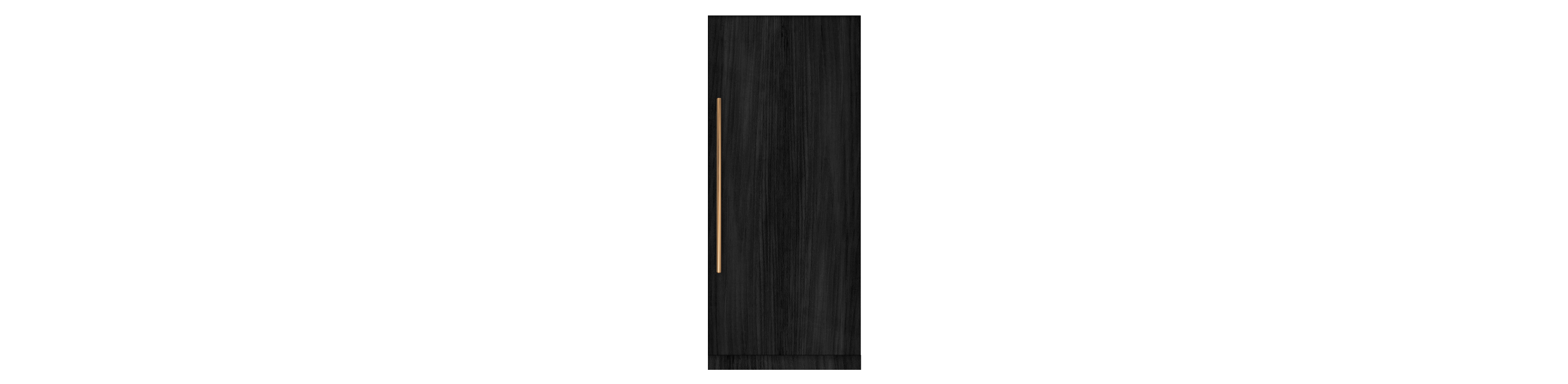 A single panel-ready column refrigerator.