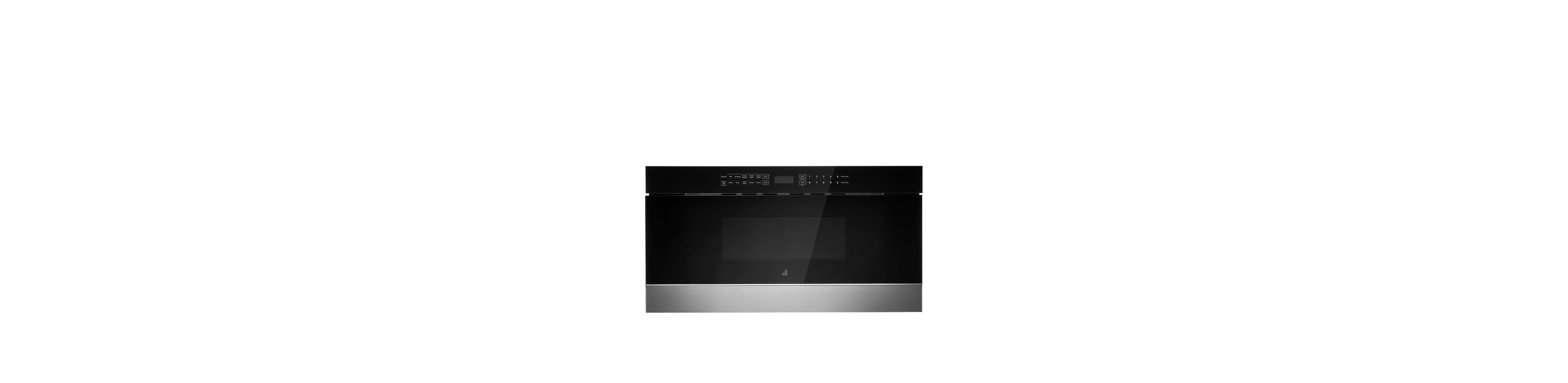 A 30" NOIR™ Microwave Drawer.