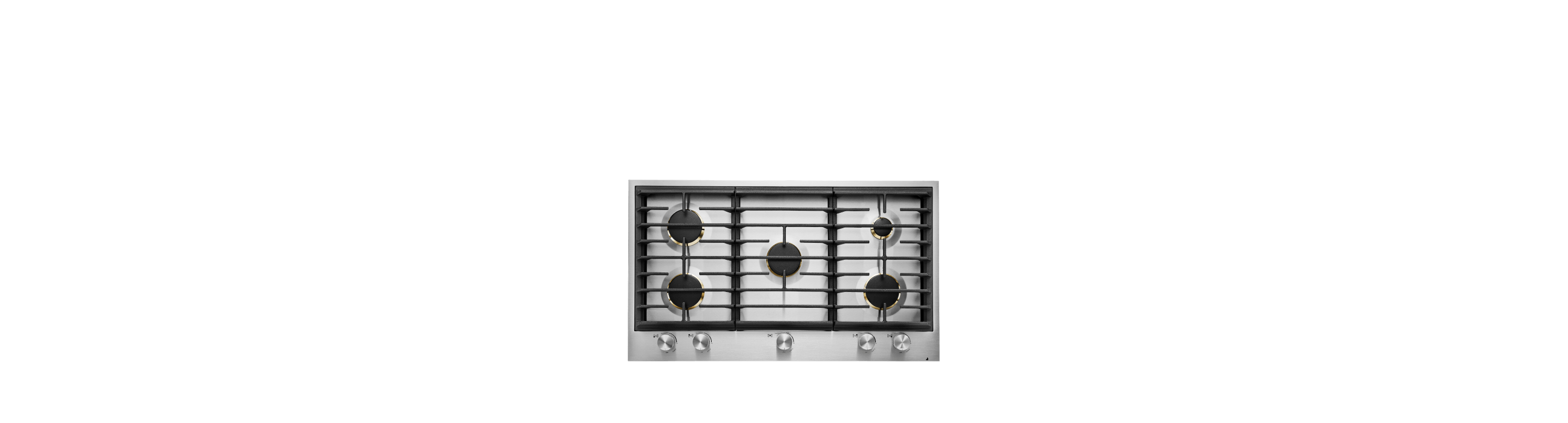 A 36-inch gas cooktop.