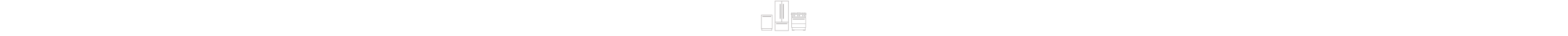 A series of icons of different appliances.
