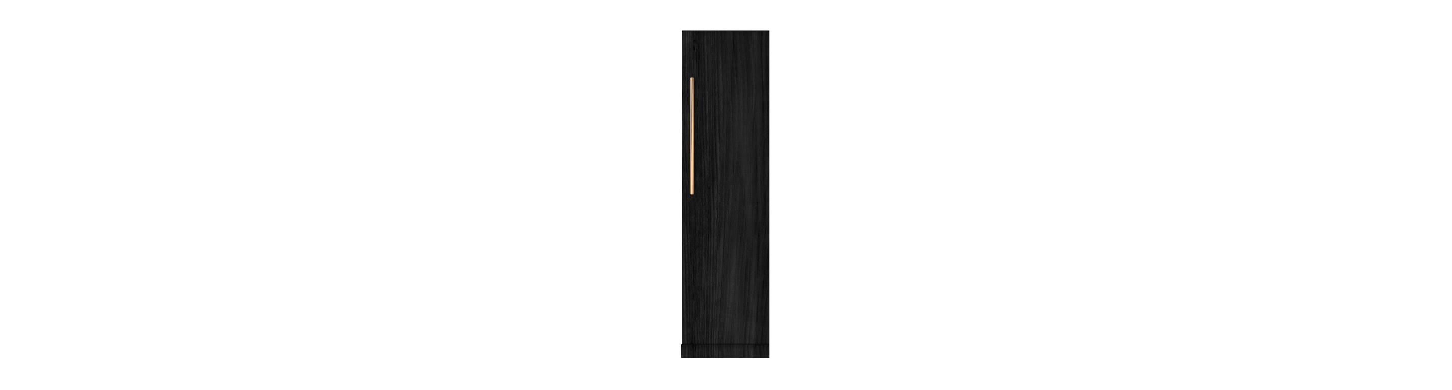 A single panel-ready column freezer.