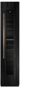 A JennAir® 18-inch panel-ready column wine refrigerator.
