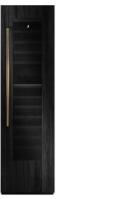 A JennAir® 24-inch panel-ready column wine refrigerator.