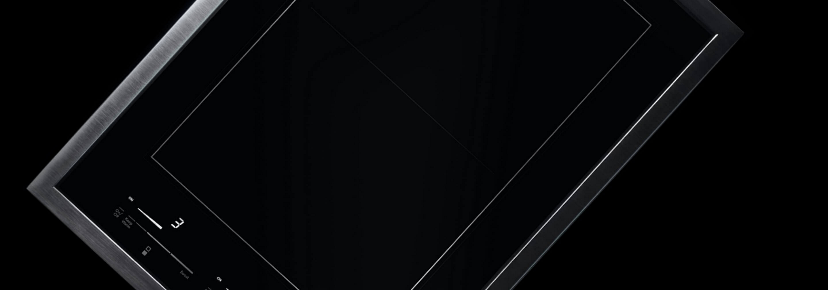 The JennAir 15-inch Induction Flex Cooktop.