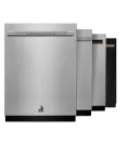 A series of JennAir dishwashers.