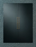 A pair of Mystic Column Refrigerator panels.
