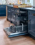 A JennAir dishwasher in a luxury kitchen.