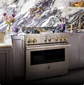 A beautiful luxury kitchen.