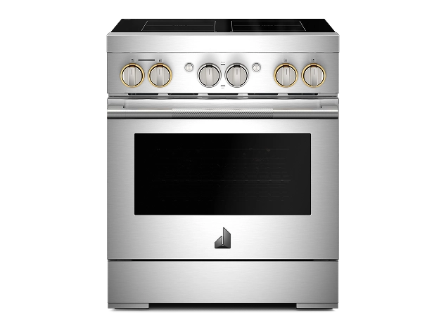 A professional-style induction range