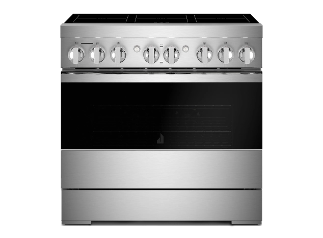 A professional-style induction range