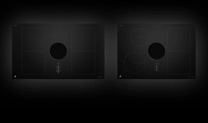 Two downdraft cooktops.