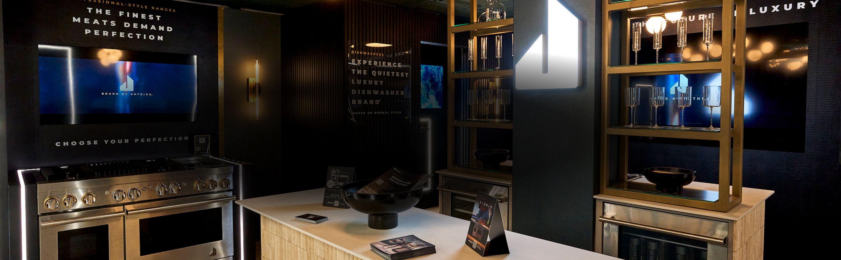  The JennAir® booth at KBIS 2024.