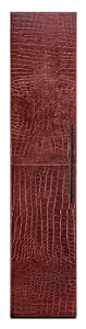 A Croc leather Cuts Collection panel.