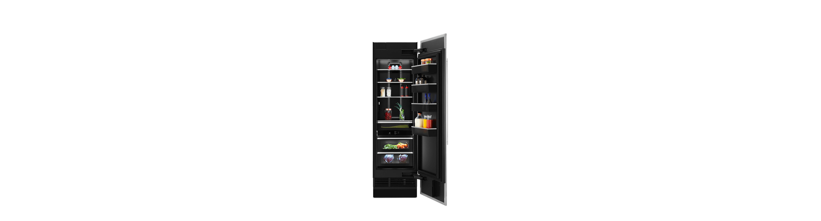 A 24" Panel-Ready Column Freezer.