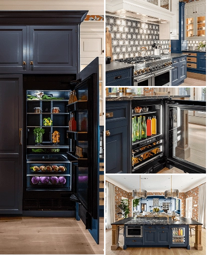 A maximalist luxury kitchen.