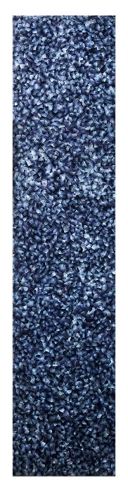 A 18-inch column panel in Mussel Shell Blue