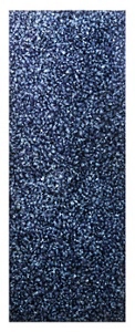 A 30-inch column panel in Mussel Shell Blue
