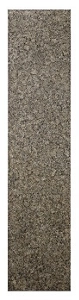 A 18-inch column panel in Eggshell Snakeskin Black
