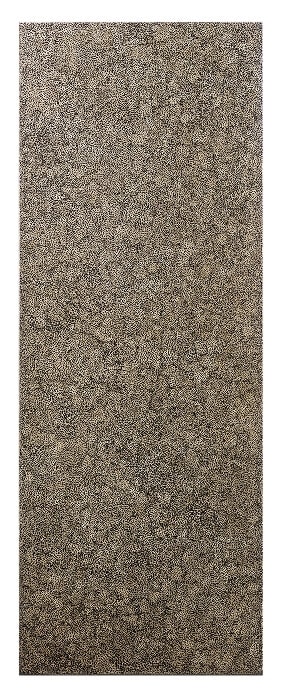A 30-inch column panel in Eggshell Snakeskin Black