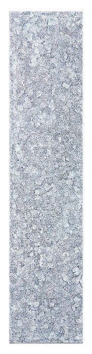 A 18-inch column panel in Eggshell Snakeskin Sapphire