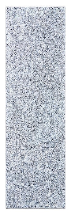 A 24-inch column panel in Eggshell Snakeskin Sapphire