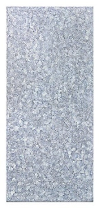 A 36-inch column panel in Eggshell Snakeskin Sapphire