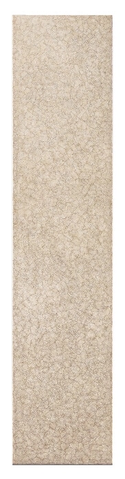 A 18-inch column panel in Eggshell Crackle Taupe